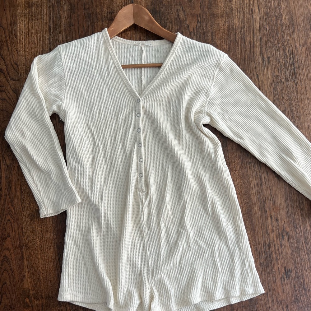 Zara thermal romper size large